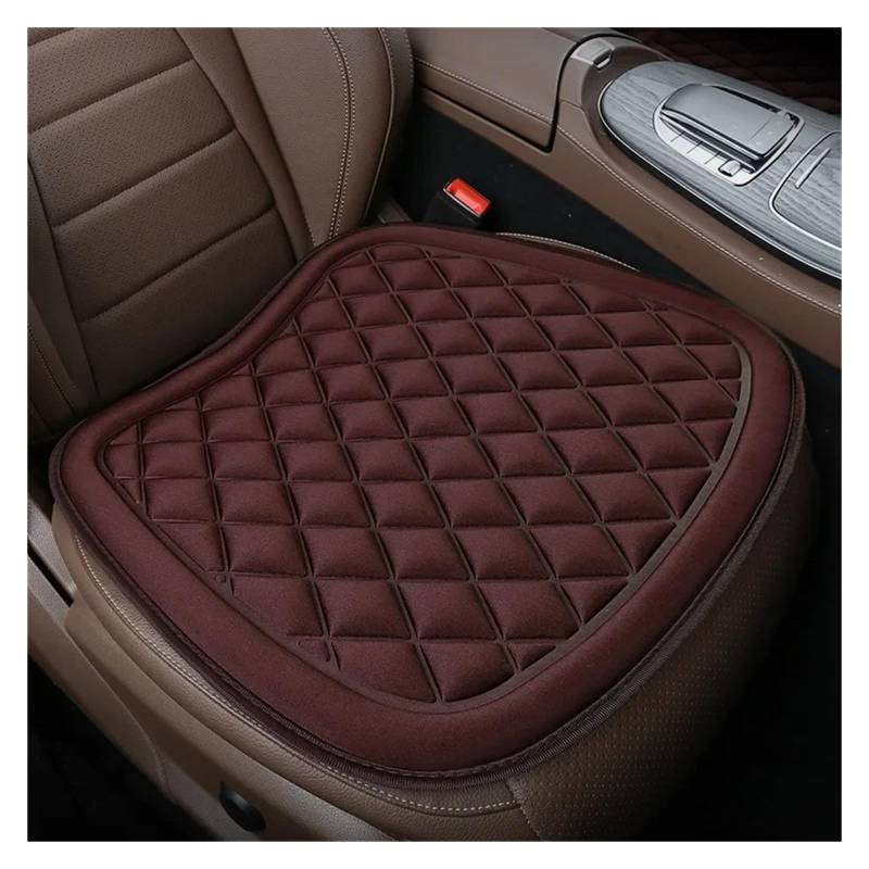Autositzbezüge Autositzkissen Fahrersitzkissen Mit Komfort-Memory-Schaum Und Rutschfestem Gummi Fahrzeuge Autopolster Sitzbezug 1 Stück Autoinnenraum(Wine Red) von TINGYUS