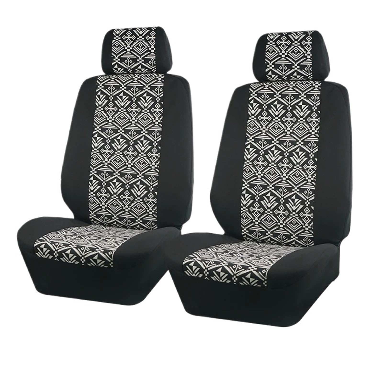 Autositzbezüge Fit Auto SUV LKW Universal Plyester Auto Sitzbezüge Auto Innen Airbag Kompatibel Autoinnenraum(2 Front seat) von TINGYUS