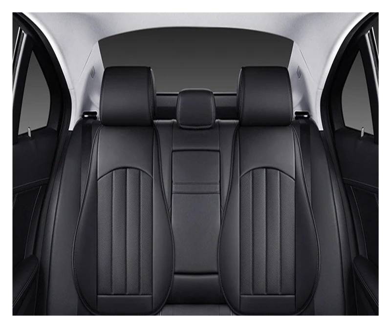 Autositzbezüge Für Benz Für E-KLASSE W210 W212 W213 C207 C238 Vollständige Abdeckung Pu-Leder Autositzbezug Kissen Autozubehör Autoinnenraum(2*Black) von TINGYUS