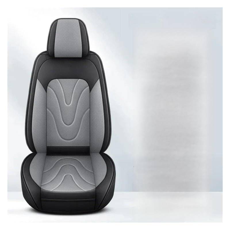 Autositzbezüge Für Benz Für E-KLASSE W210 W212 W213 W214 C207 C238 Vollständige Abdeckung 5-Sitzer-Autositzbezug Autozubehör Autoinnenraum(A Black Gray 5 Seat) von TINGYUS