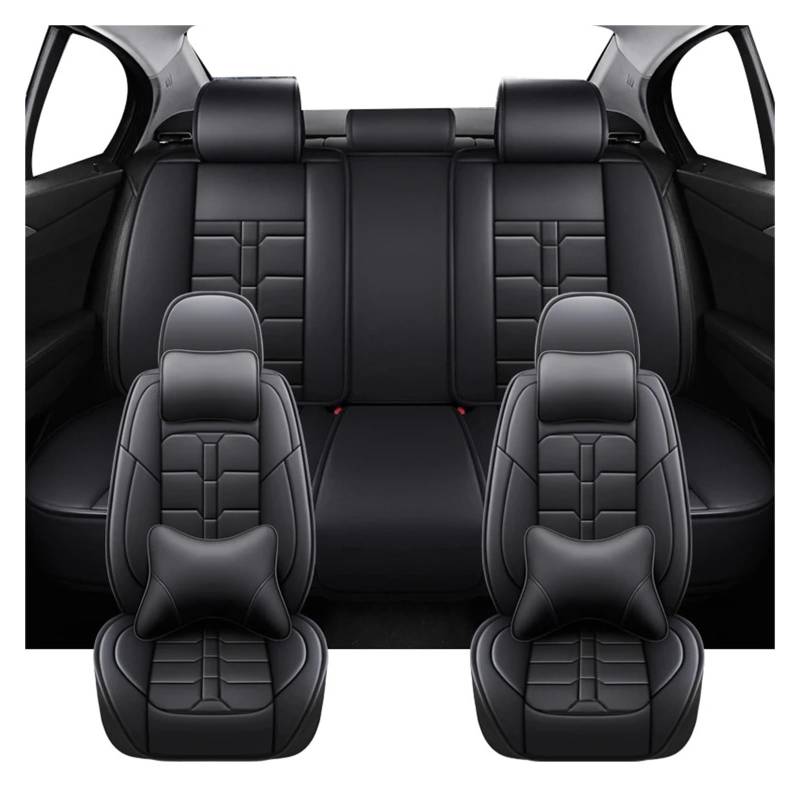 Autositzbezüge Für Benz W205 W211 W204 W203 Für EQB ML W164 Für EQC Für EQE Autositzbezüge Aus PU-Leder Auto-Innenausstattung Autoinnenraum(Luxury-Black) von TINGYUS