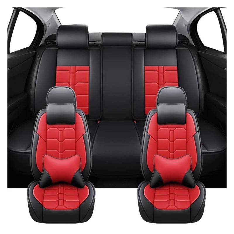 Autositzbezüge Für Benz W205 W211 W204 W203 Für EQB ML W164 Für EQC Für EQE Autositzbezüge Aus PU-Leder Auto-Innenausstattung Autoinnenraum(Luxury-Red) von TINGYUS