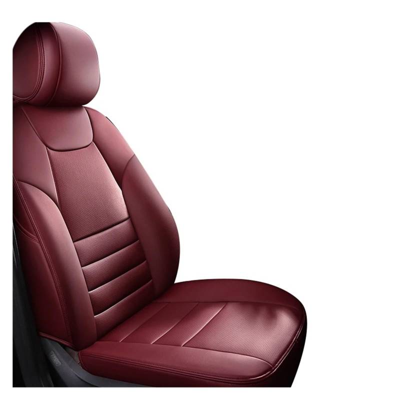 Autositzbezüge Für Kia Für Sportage Für Sorento Für Stonic Für Soul Für Rio Für Optima Autositzbezug Vordere Reihe Und Kompletter Satz Sitzbezüge Autoinnenraum(1*Wine Red) von TINGYUS