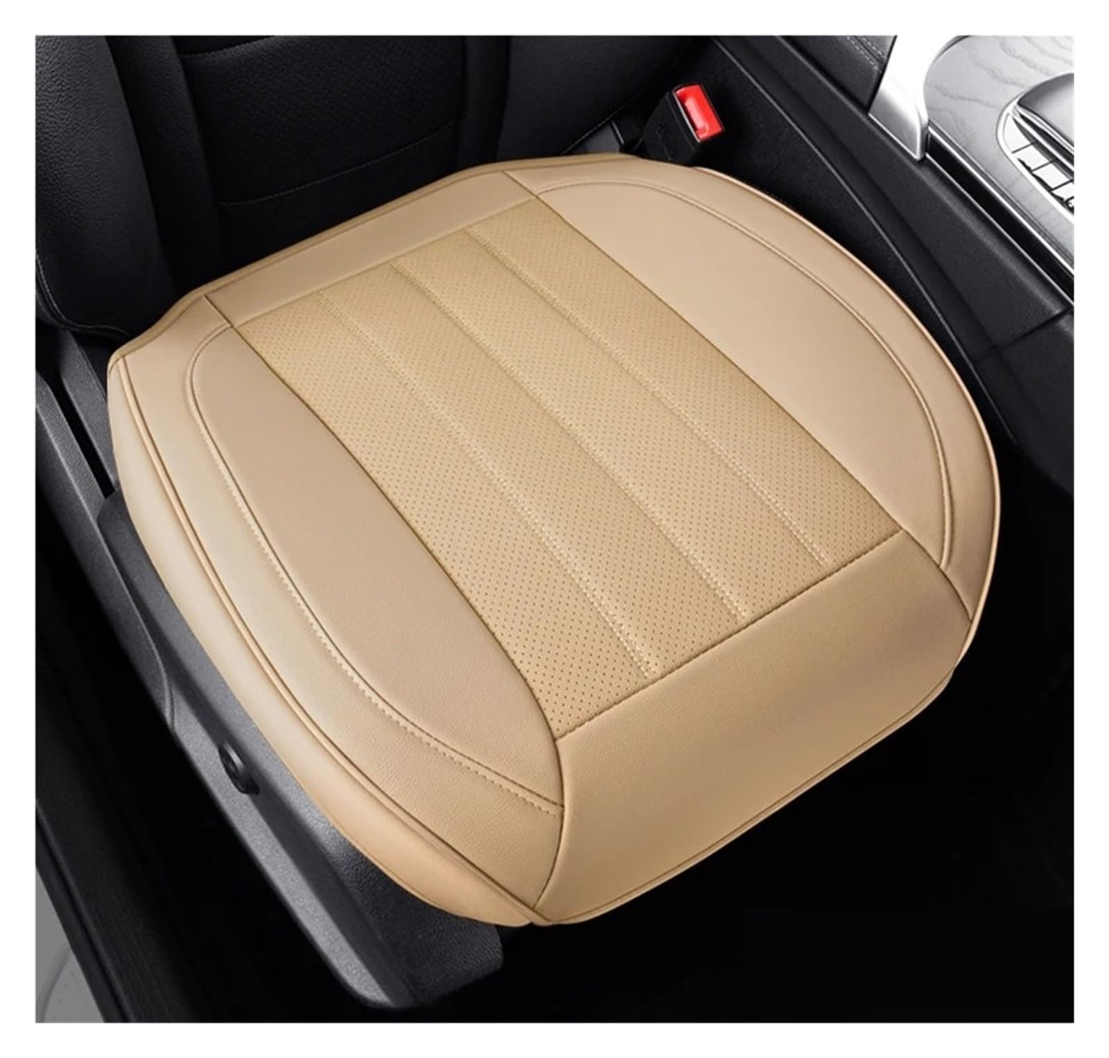 Autositzbezüge Für Peugeot 206 307SW 308 407 408 508SW 208 2008 3008 4008 5008 Vollständige Abdeckung Pu Leder Auto Sitzbezug Kissen Autoinnenraum(Beige) von TINGYUS