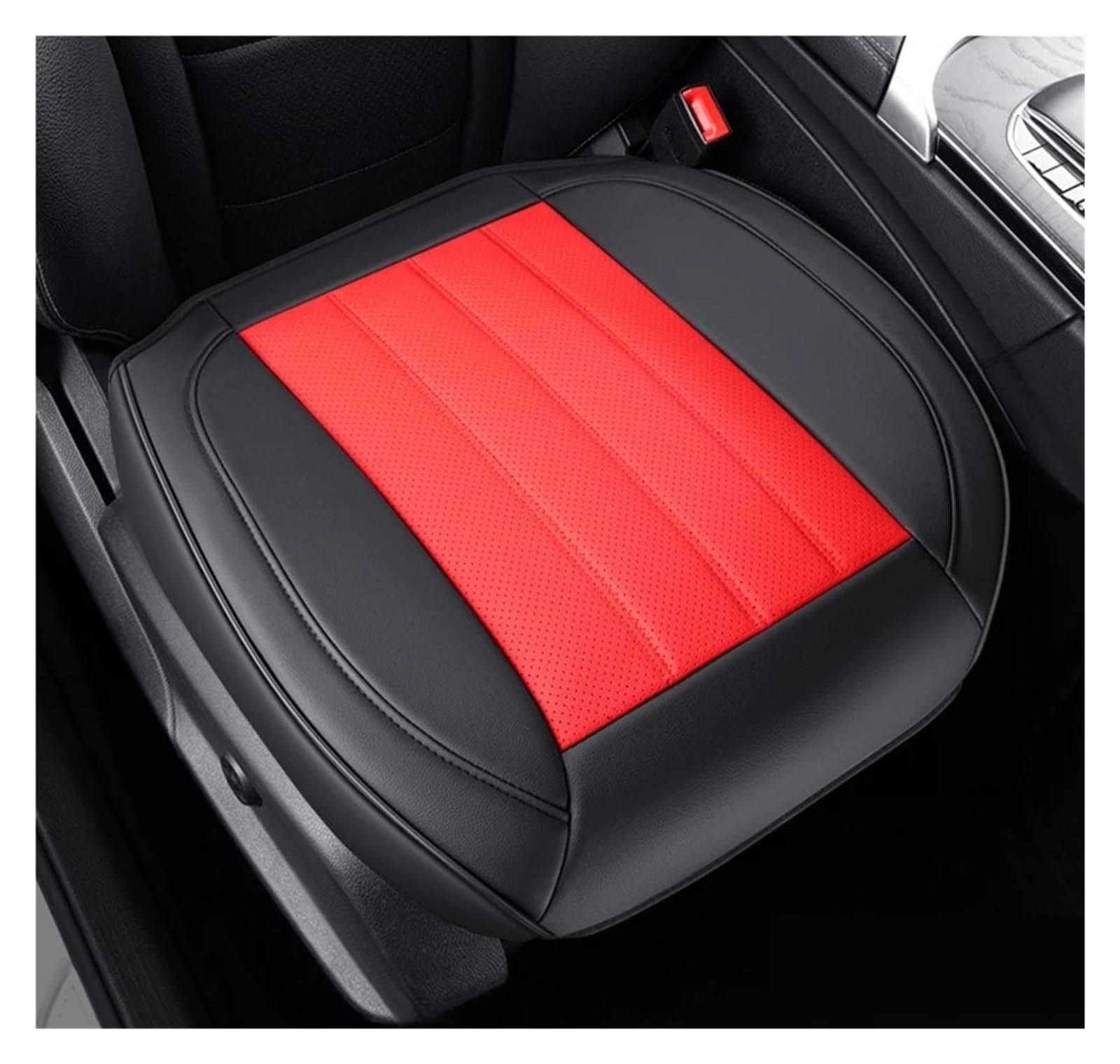 Autositzbezüge Für Peugeot 206 307SW 308 407 408 508SW 208 2008 3008 4008 5008 Vollständige Abdeckung Pu Leder Auto Sitzbezug Kissen Autoinnenraum(Black Red) von TINGYUS
