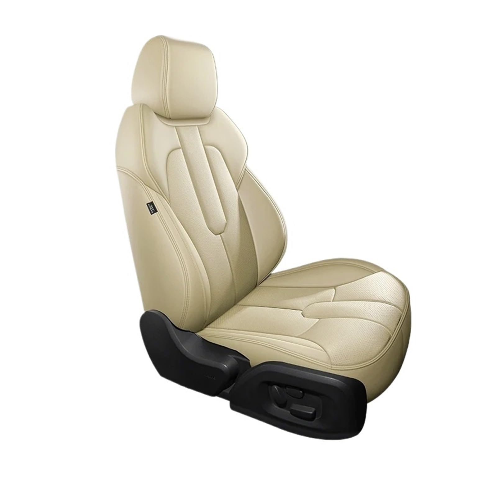 Autositzbezüge Für Volvo XC90 V50 S60 V40 C30 S80 XC70 S90 C70 Leder-Autositzbezüge Für Die Erste Reihe Und EIN Komplettes Set Von Sitzbezügen Autoinnenraum(1 Piece Beige) von TINGYUS