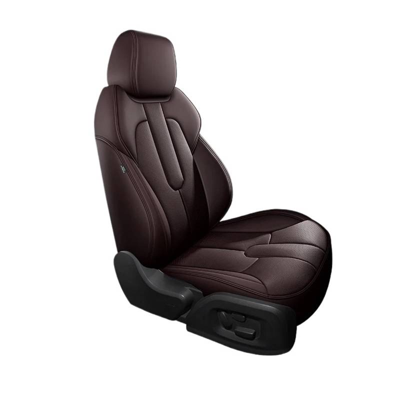 Autositzbezüge Für Volvo XC90 V50 S60 V40 C30 S80 XC70 S90 C70 Leder-Autositzbezüge Für Die Erste Reihe Und EIN Komplettes Set Von Sitzbezügen Autoinnenraum(1 Piece Coffee) von TINGYUS
