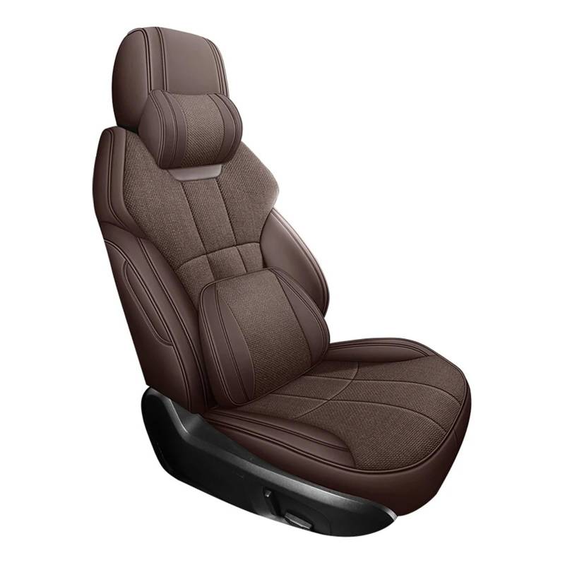 Autositzbezüge Für X5 E70 2006 2007 2008 2009 2010 2011 2012 Leder Autositzbezüge Auto Autos Zubehör Autoinnenraum(F with Pillow) von TINGYUS