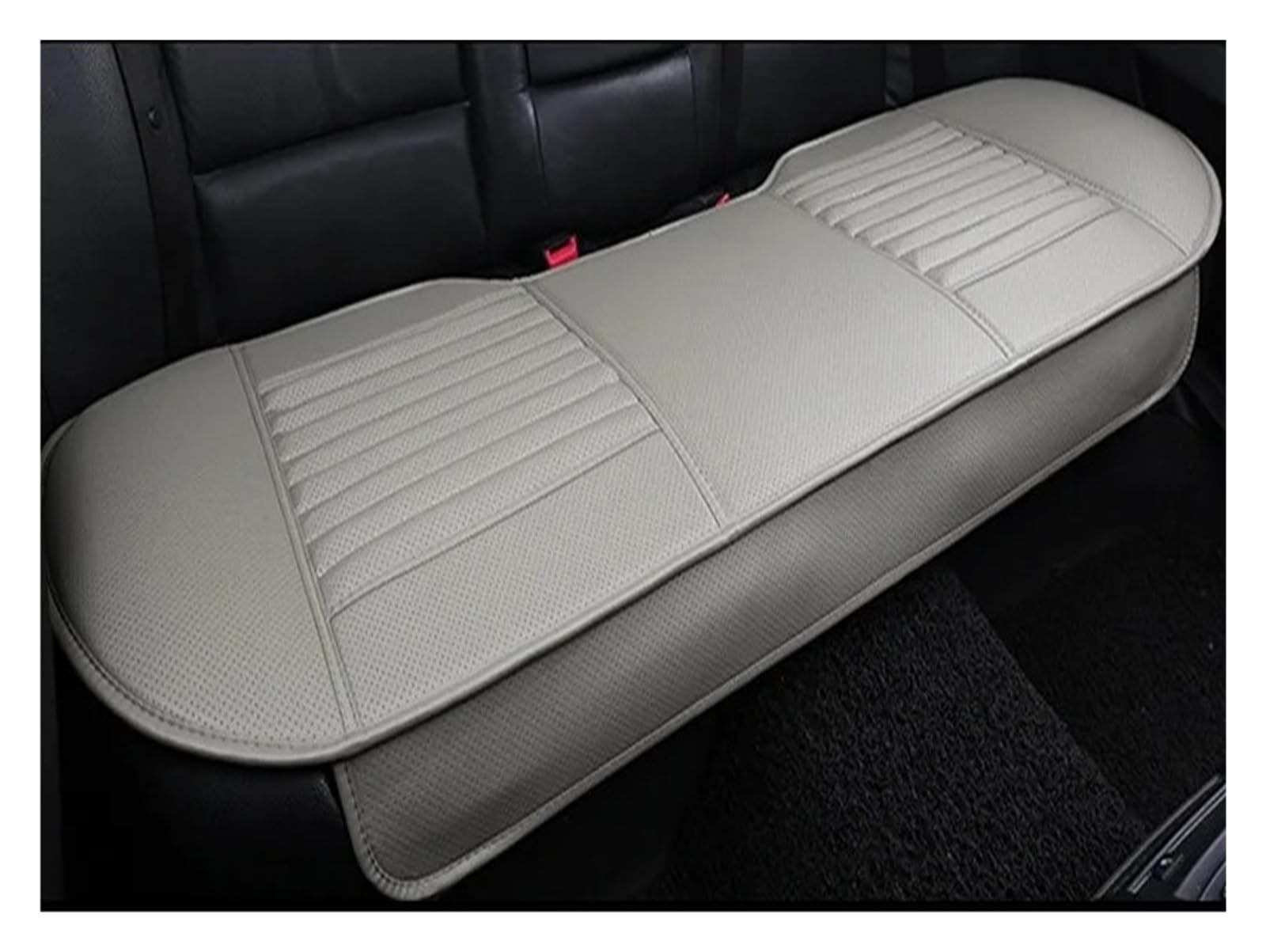 Autositzbezüge Ledersitzbezüge Autokissen Vier Jahreszeiten Autos Sitzbezug Universal Pad Matten Schutz Autoinnenraum(1*Rear Gray) von TINGYUS