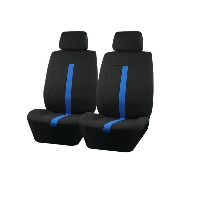 Autositzbezüge Passend Für Die Meisten Auto-, SUV-, LKW- Und Van-Sitzbezüge. Universelle Autositzbezüge Aus Polyester Im Sportlichen Design Autoinnenraum(A 2 seat Blue) von TINGYUS