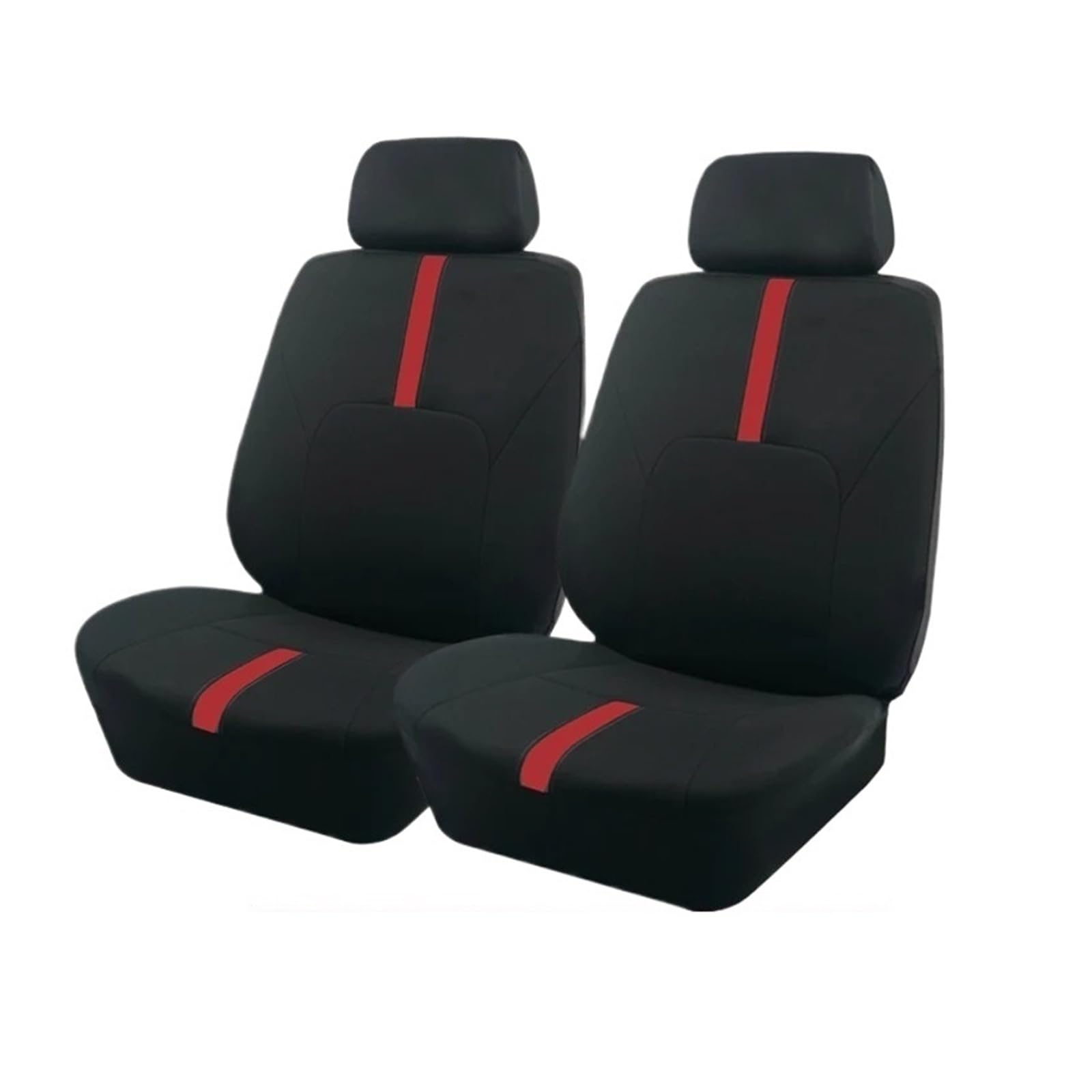 Autositzbezüge Passend Für Die Meisten Auto-, SUV-, LKW- Und Van-Sitzbezüge. Universelle Autositzbezüge Aus Polyester Im Sportlichen Design Autoinnenraum(B 2 Seat Red) von TINGYUS