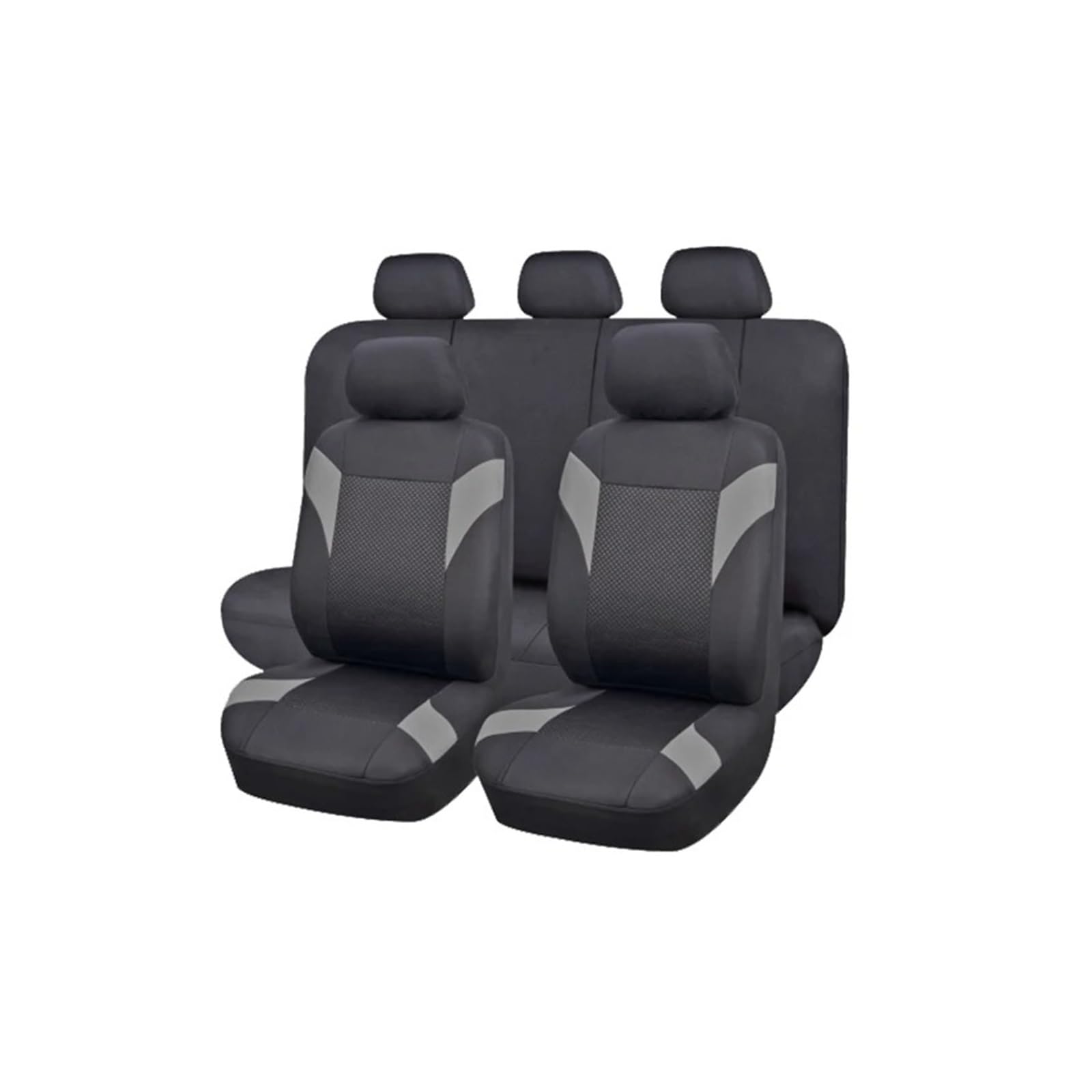 Autositzbezüge Passend Für Die Meisten Auto SUV Und Van-Track-Sitzbezüge Aus Universellem, Atmungsaktivem Schwamm-Polyester Autoinnenraum(B) von TINGYUS