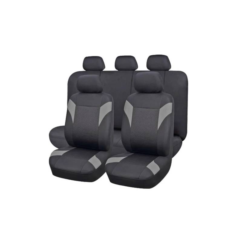 Autositzbezüge Passend Für Die Meisten Auto SUV Und Van-Track-Sitzbezüge Aus Universellem, Atmungsaktivem Schwamm-Polyester Autoinnenraum(B) von TINGYUS