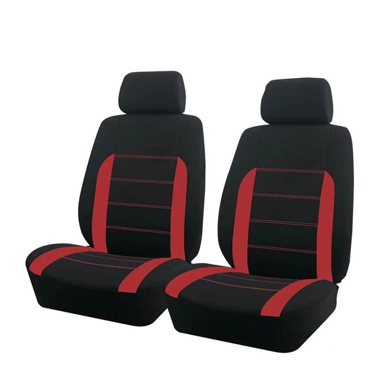 Autositzbezüge Passend Für Die Meisten Auto-Sitzbezüge Für SUVs, LKWs Und Lieferwagen. Universelle Sitzbezüge Für Den Autoinnenraum Autoinnenraum(Red 2 seat) von TINGYUS
