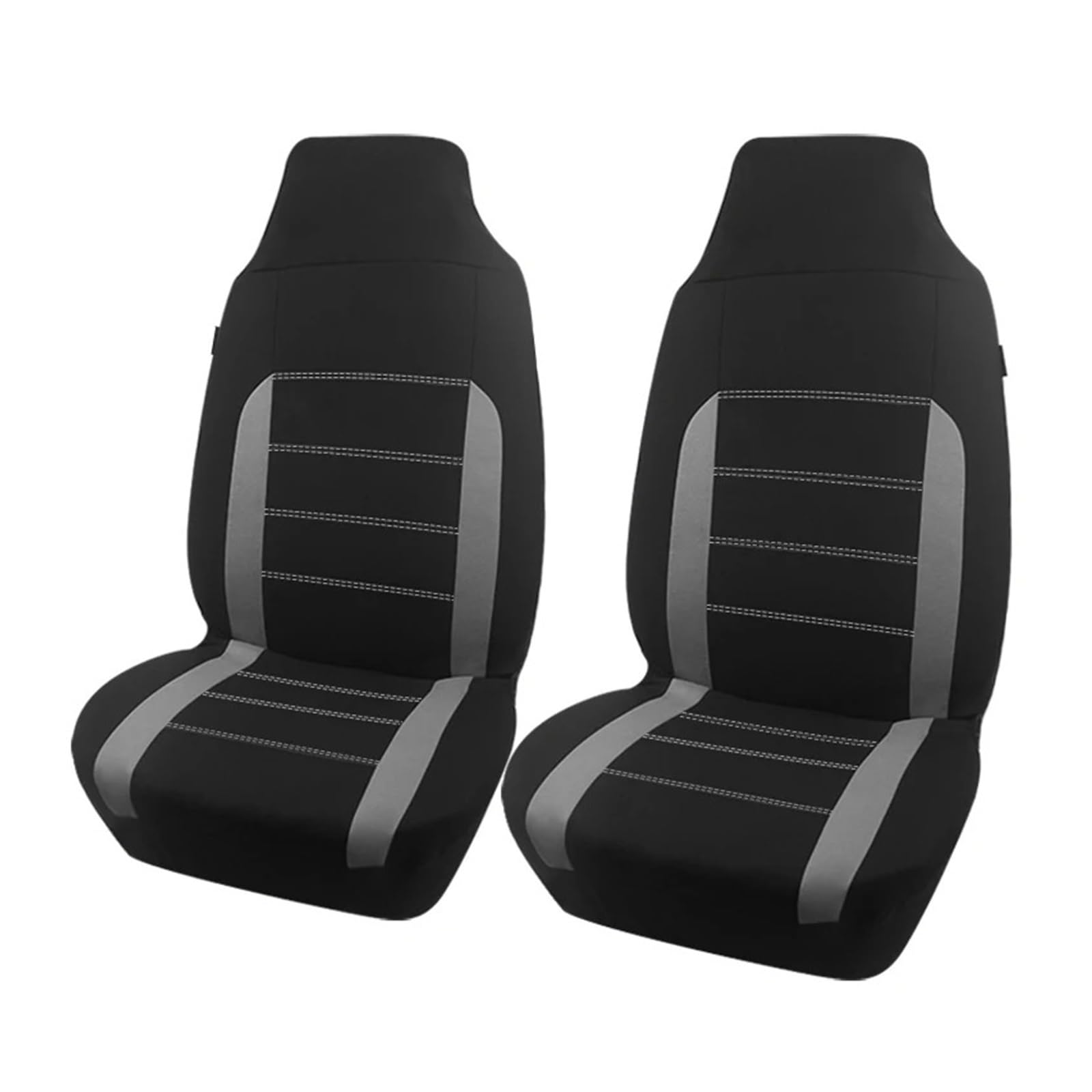 Autositzbezüge Passend Für Die Meisten Autos, SUVs, Universelle Autositzbezüge, Polyester-Sitzbezüge, Sportliches Autozubehör, Innenraum Autoinnenraum(Gray) von TINGYUS