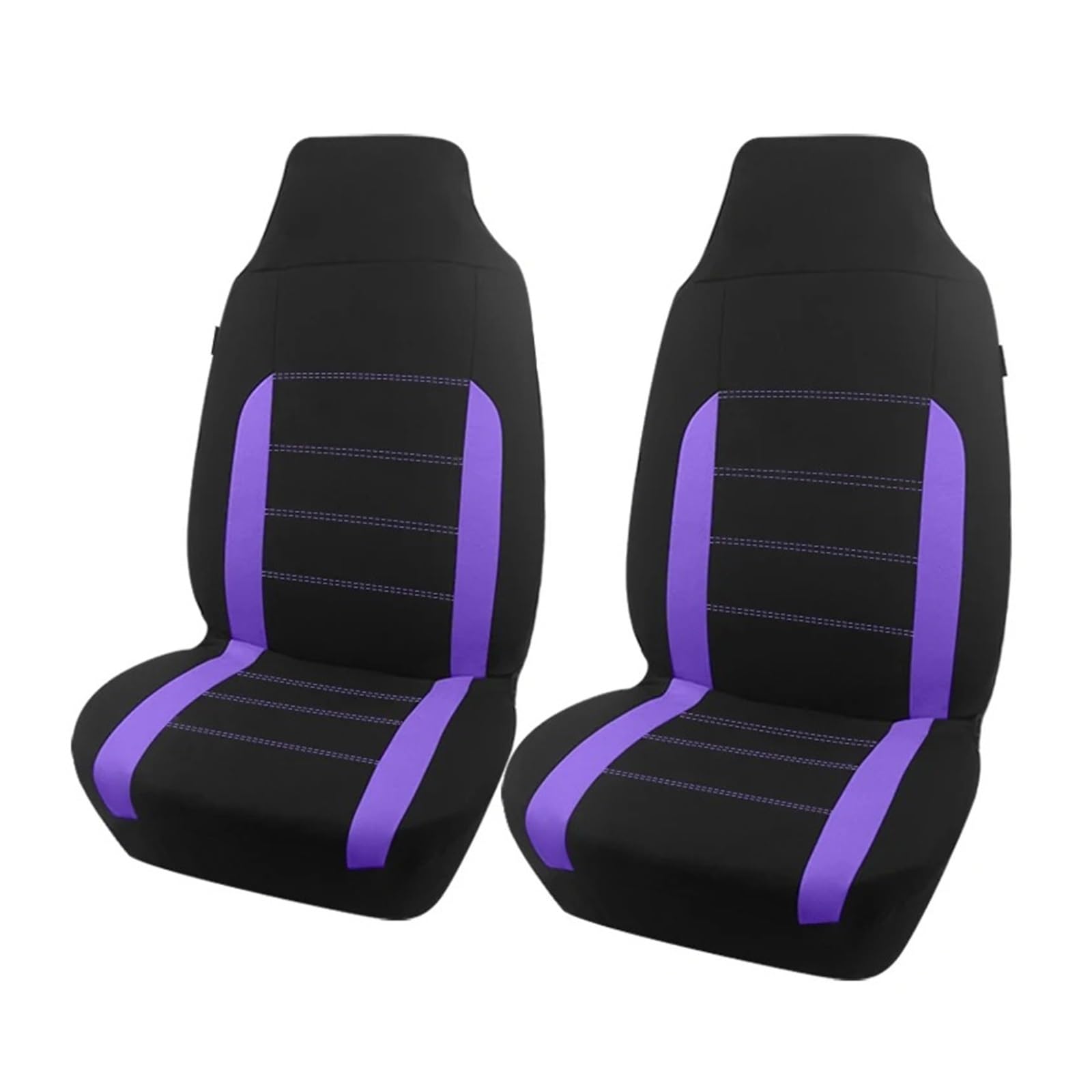 Autositzbezüge Passend Für Die Meisten Autos, SUVs, Universelle Autositzbezüge, Polyester-Sitzbezüge, Sportliches Autozubehör, Innenraum Autoinnenraum(Purple) von TINGYUS