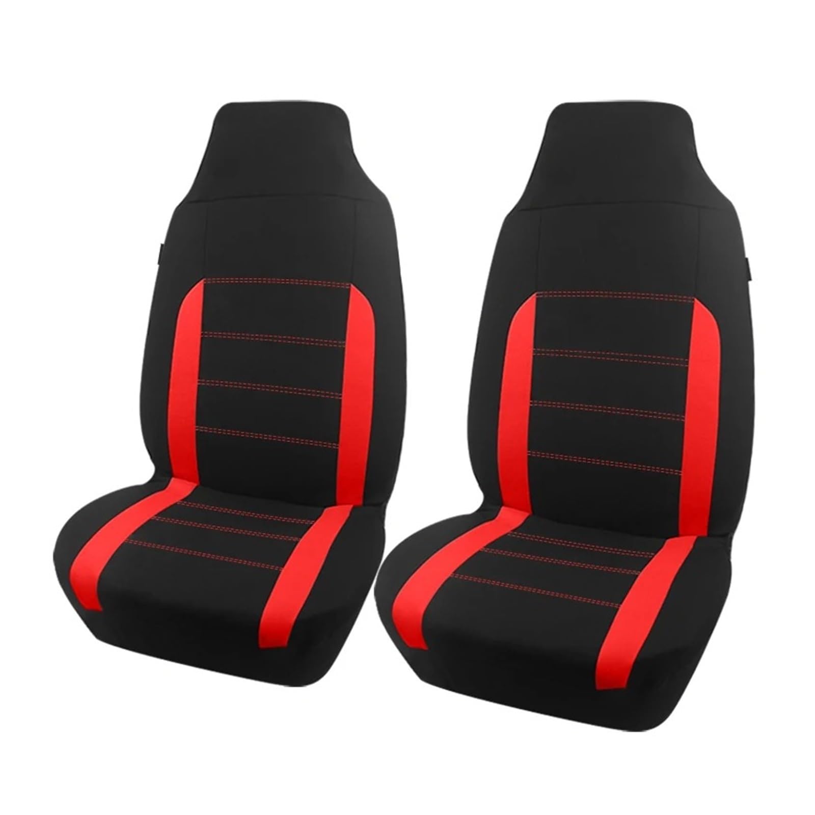 Autositzbezüge Passend Für Die Meisten Autos, SUVs, Universelle Autositzbezüge, Polyester-Sitzbezüge, Sportliches Autozubehör, Innenraum Autoinnenraum(Red) von TINGYUS