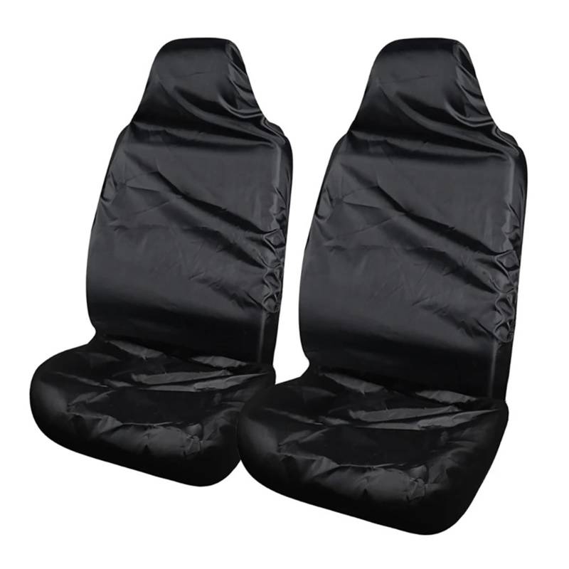 Autositzbezüge Schwarze Schutzabdeckung Universal Für Auto Vorne/hinten Anti-Staub-Abdeckungen Autoinnenraum(B) von TINGYUS