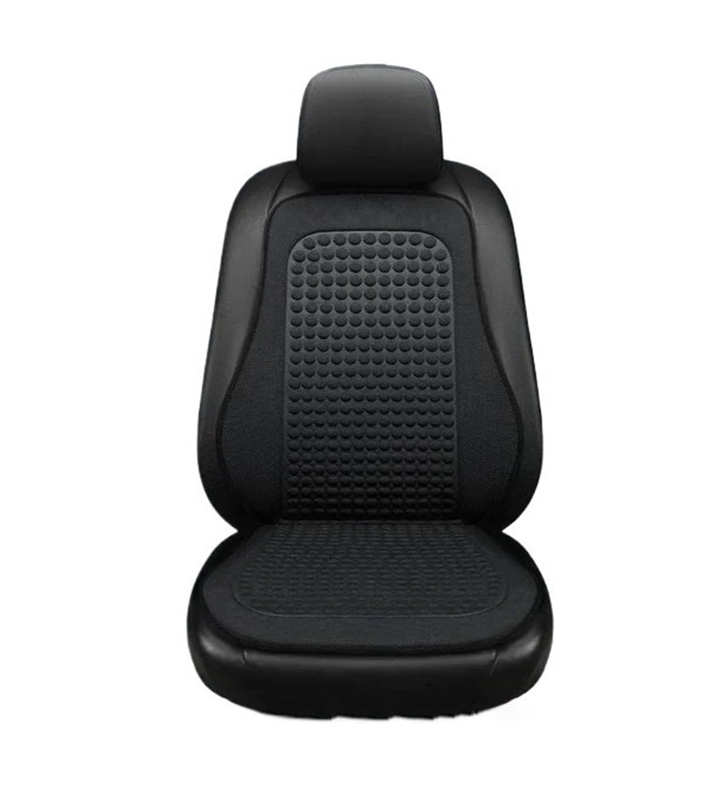 Autositzbezüge Universal-Autokissen, Sommer-Kühlkissen, Sitzbezug Aus Eisseide, Autokissen, Saisonal, Kühl, Glatt, 1 Stück Autoinnenraum(Black A) von TINGYUS