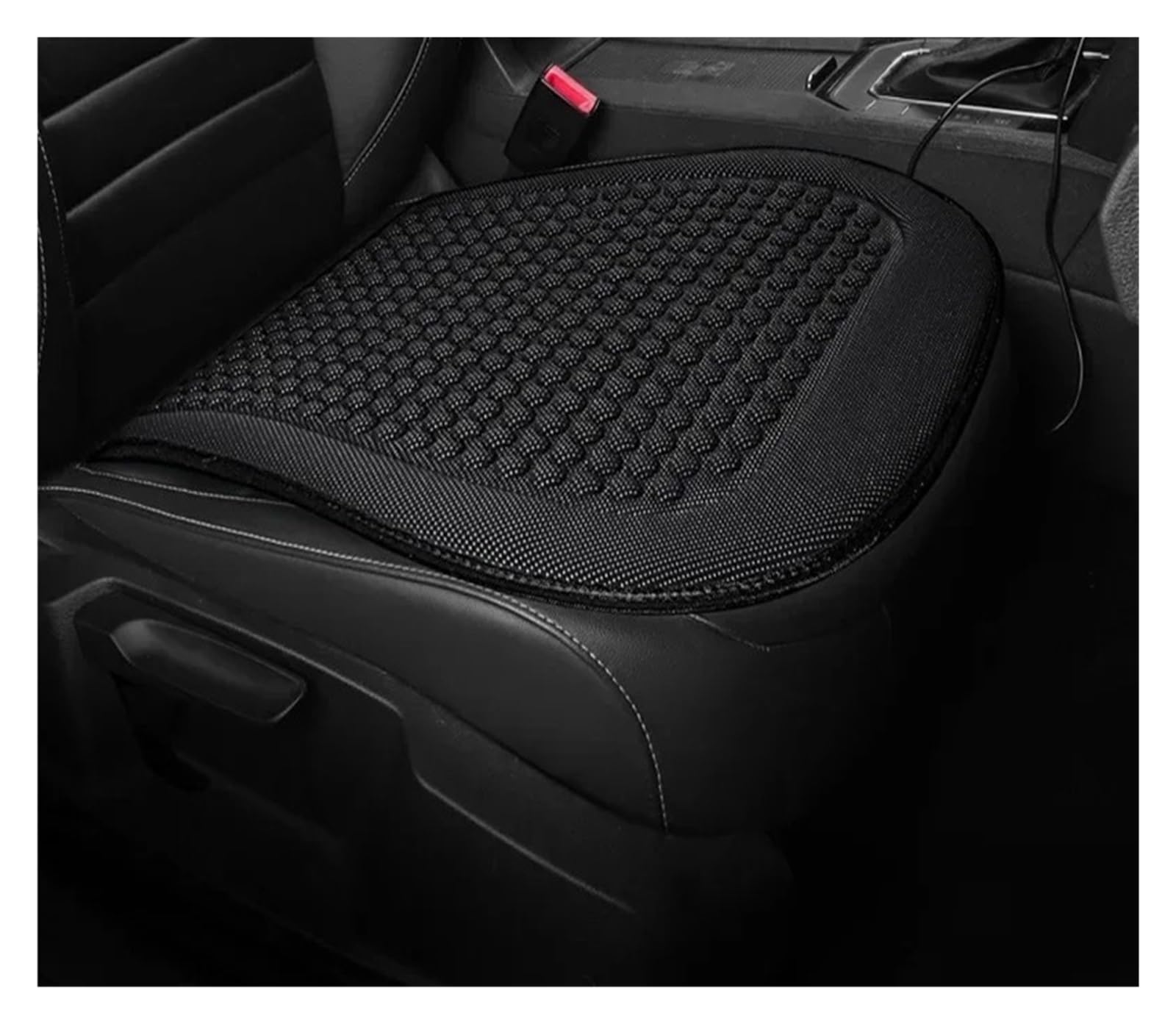 Autositzbezüge Universal-Autokissen, Sommer-Kühlkissen, Sitzbezug Aus Eisseide, Autokissen, Saisonal, Kühl, Glatt, 1 Stück Autoinnenraum(Black B) von TINGYUS