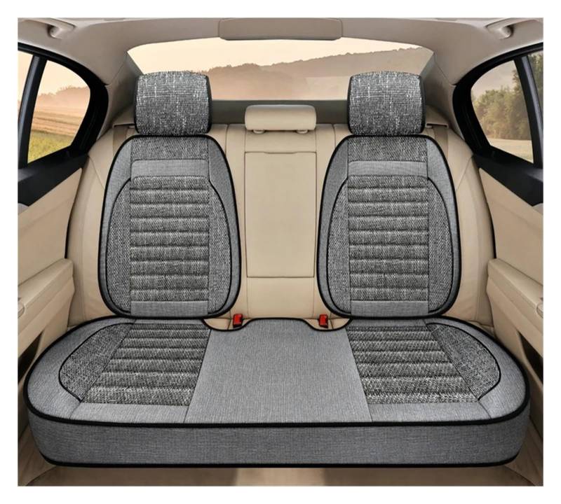 Autositzbezüge Universal Autositzkissen Autositzschutz Autositzkissen Auto Vorne Autoinnenausstattung Sitzbezug Autoinnenraum(B-3*Gray) von TINGYUS