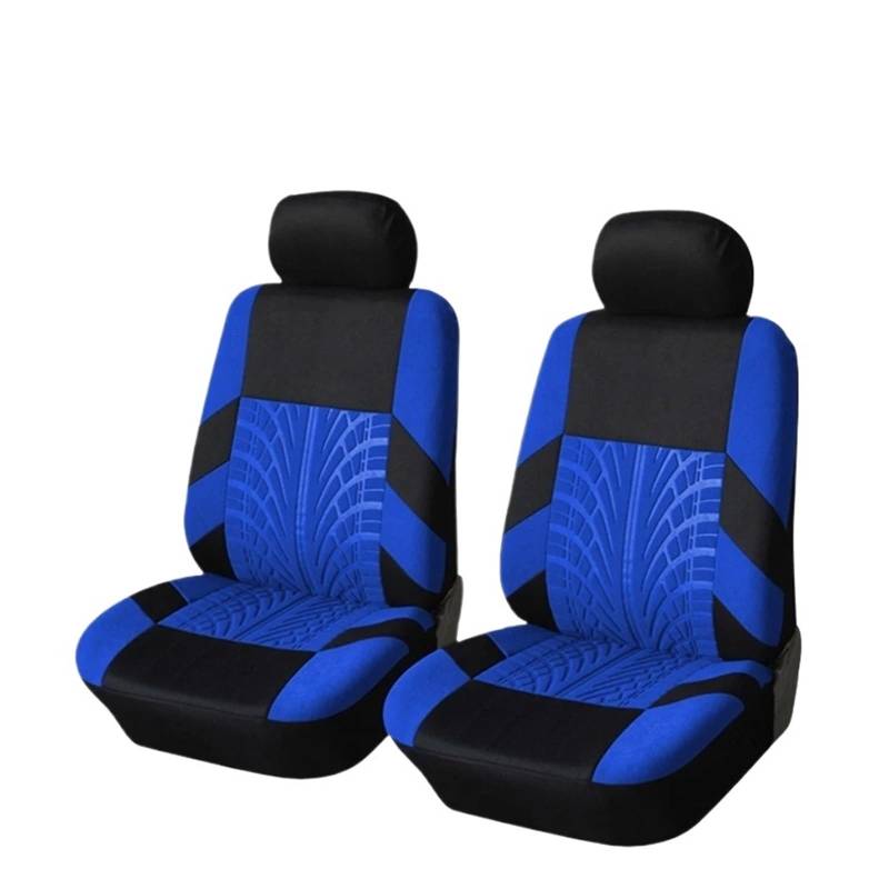 Autositzbezüge Universelle Passform Für Die Meisten Auto-Innenausstattungs-Zubehörteile, Autositzschutz, Autositzbezug Autoinnenraum(2*Blue) von TINGYUS