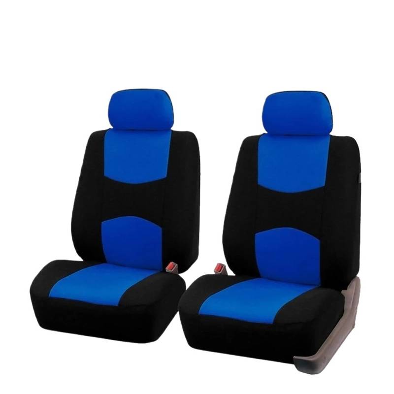 Autositzbezüge Universelle Passform Für Die Meisten Auto-Innenausstattungs-Zubehörteile, Autositzschutz, Autositzbezug Autoinnenraum(2*Blue Black) von TINGYUS