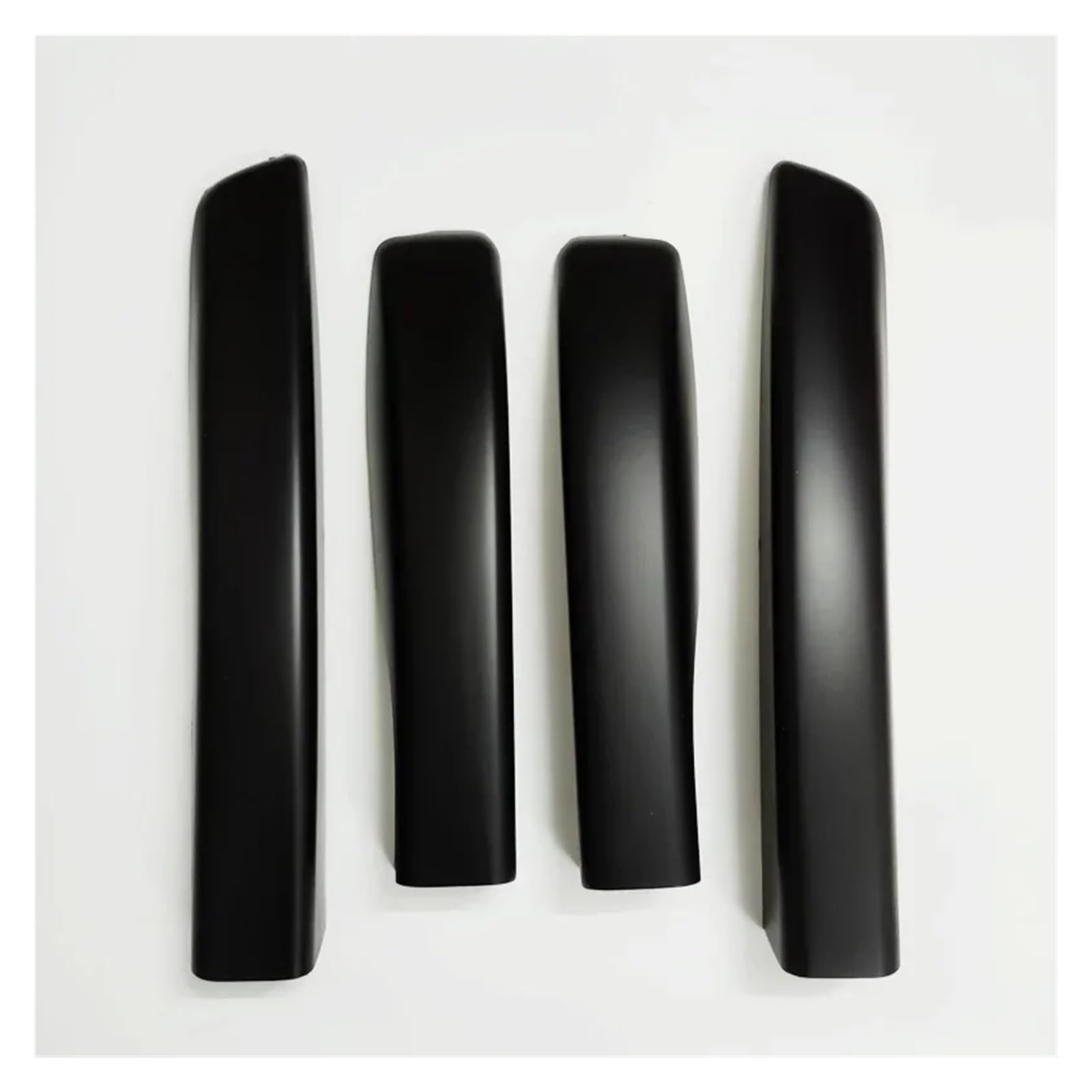 Dachreling Rack Für Mitsubishi Für ASX SUV 2013-2019 Vorne Hinten Dach Gepäck Bar Schiene Ende Shell Kunststoff Abdeckung Ersatz Auto Dach Rack Kappe Dachgepäckträger(Black 4pcs) von TINGYUS