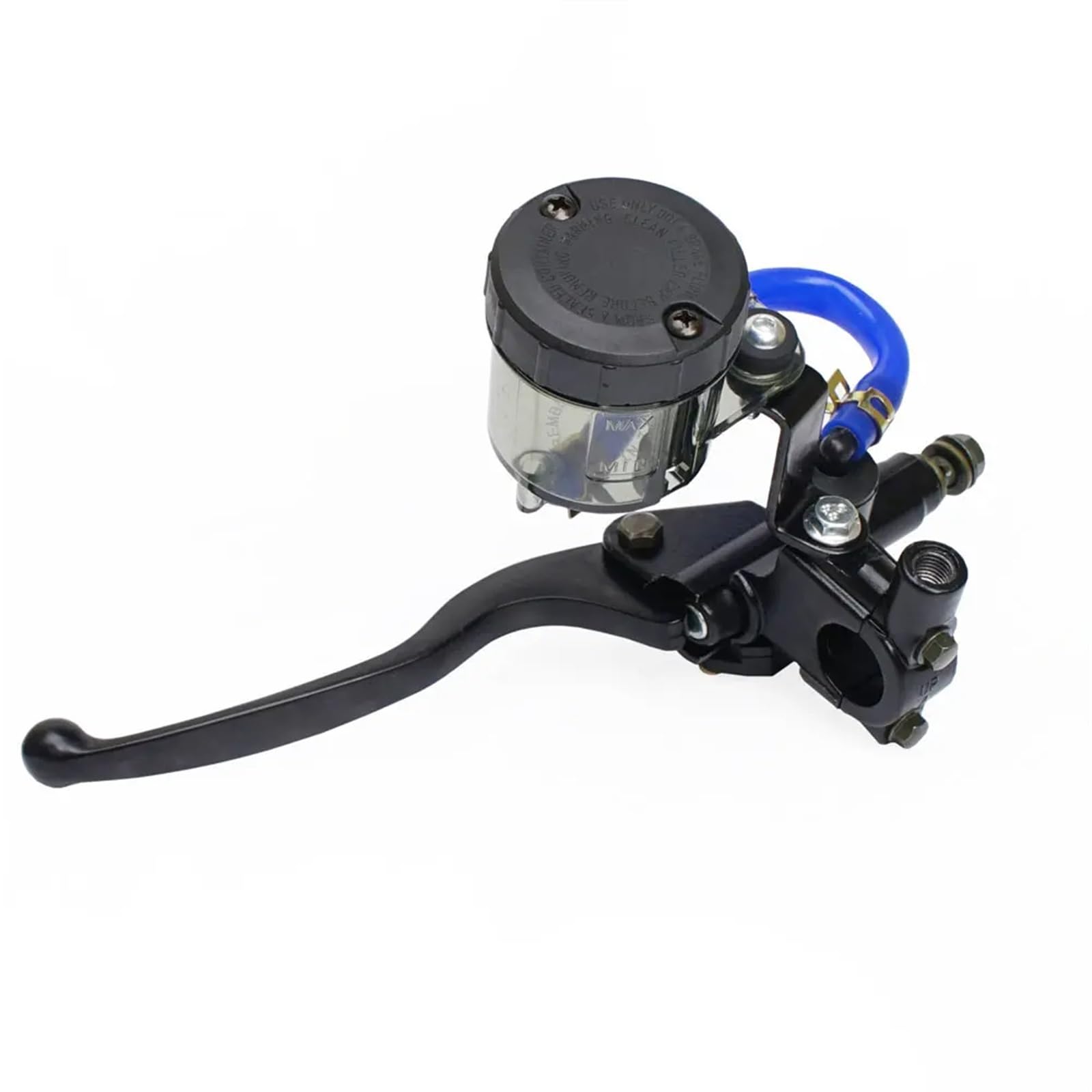 Kupplungshebel Motorrad 12,7mm Kolben Universal Bremse Kupplung Motorrad Master Zylinder Hebel Hydraulische Pumpe Kupplung Bremshebel Motorrad Bremshebel(Left Clutch) von TINGYUS