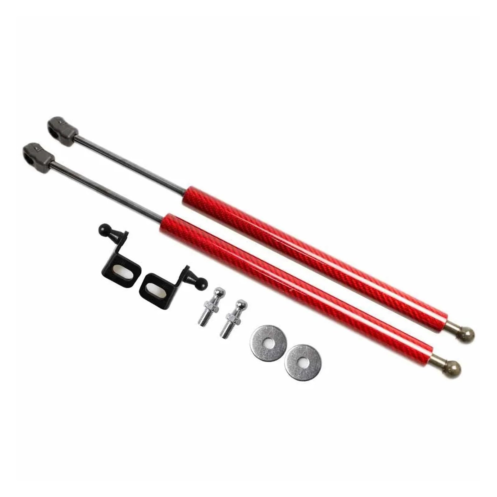 Motorhaube Gasfeder Für Chrysler Für Pacifica Für Voyager 2017-2023 Front Hood Ändern Gas Spring Lift Unterstützt Streben Stange Schocks Geschenk Motorhaubendämpfer(Normal Black) von TINGYUS