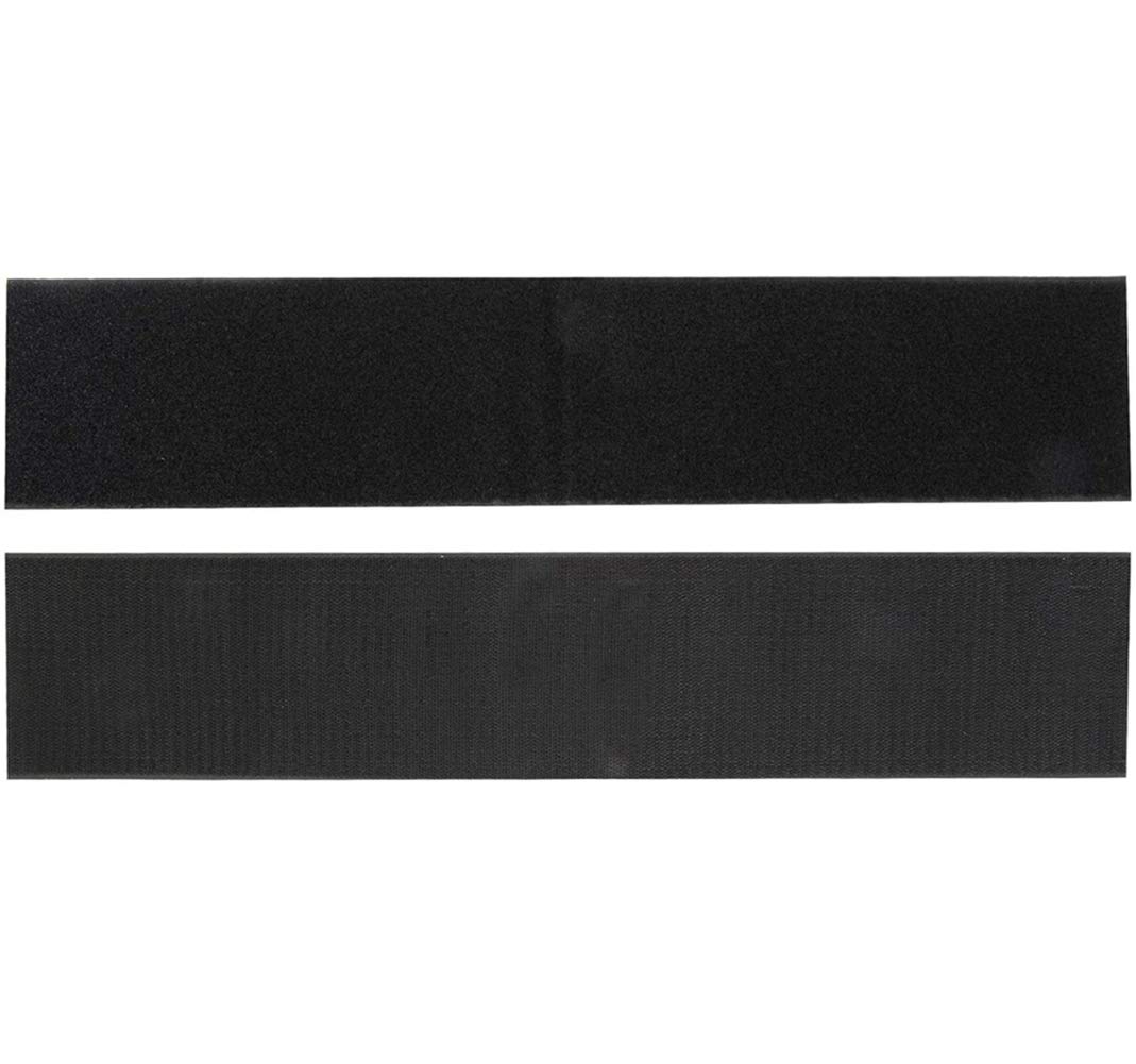 TININNA 1Paar Kennzeichenhalter klett,Selbstklebende,Wasserdichter Winddichter,Kennzeichenhalter schwarz,Auto Kennzeichenhalter rahmenlos für Autokennzeichen 360-520mm von TININNA