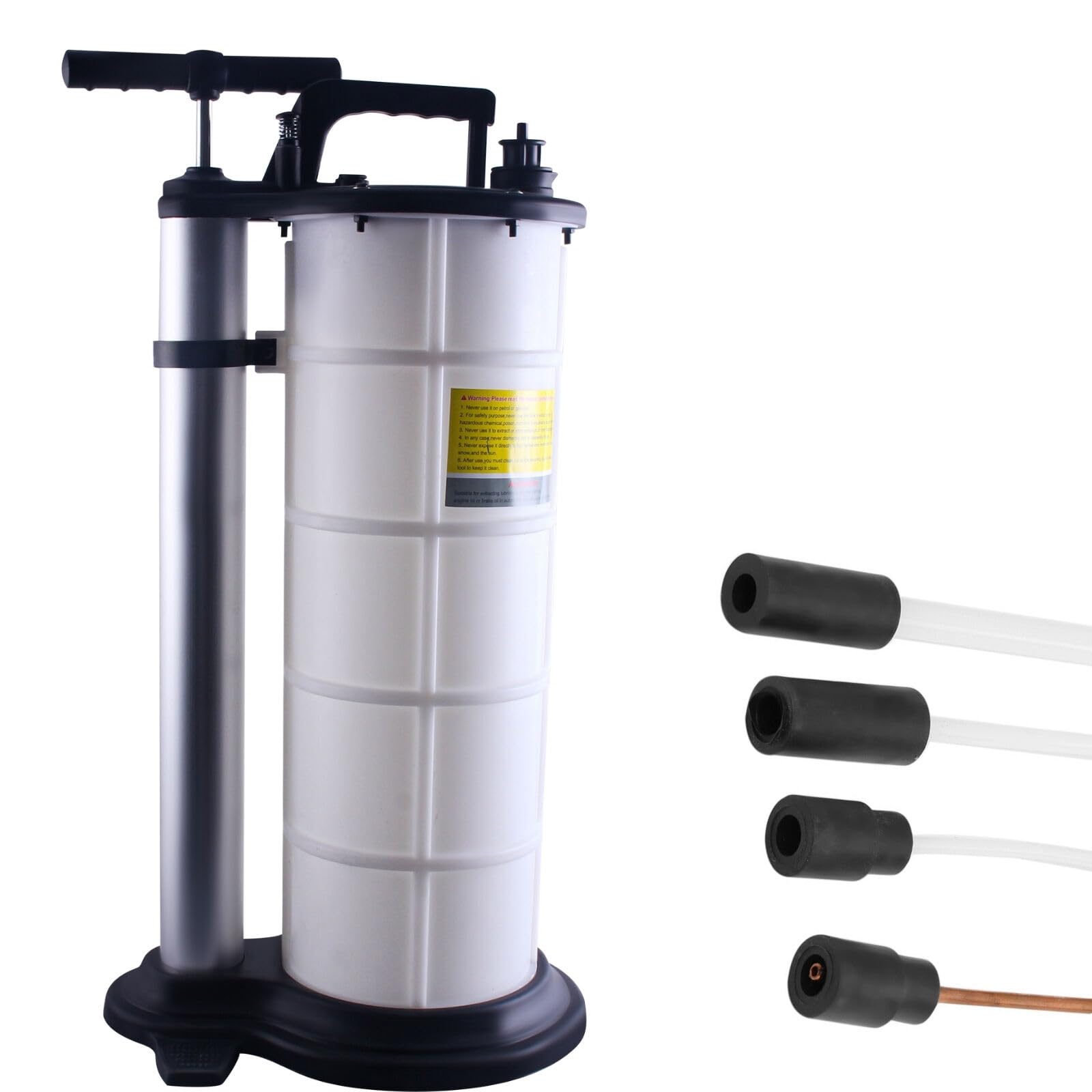 TIOMIOSEA 9 Liter Auto Manuelle Ölabsaugung Motorölpumpe Ölwechselwerkzeug Ölabsaugung mit Vier Rohren 4 6 8 10mm TIOMIOSEA 9 Liter Auto Manuelle Ölabsaugung Motorölpumpe Ölwechselwerkzeug Ölabsaugung mit Vier Rohren 4 6 8 10mm von TIOMIOSEA