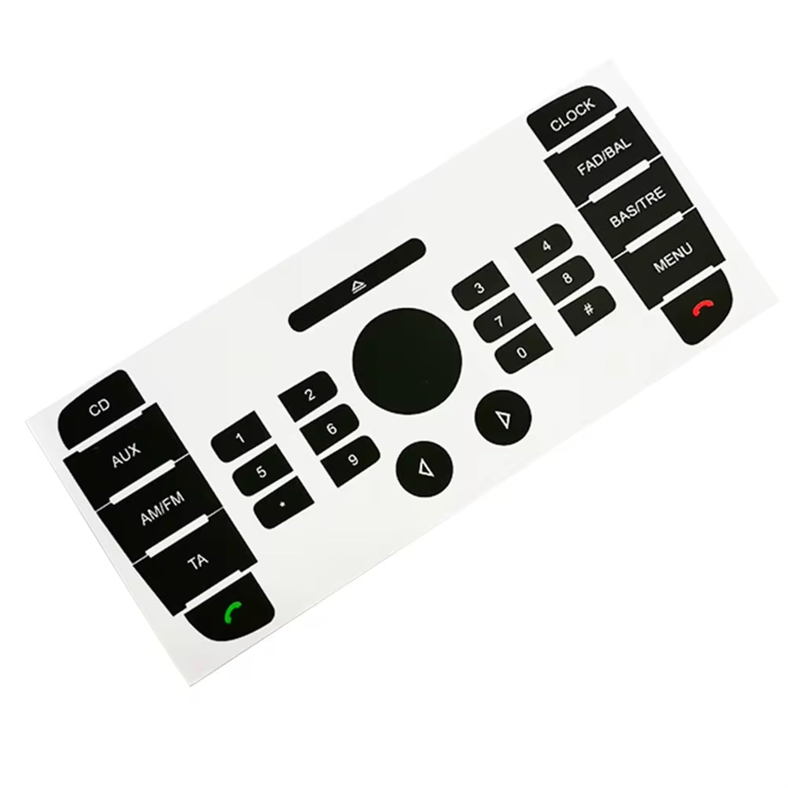 TIOWCGH Auto Innenleisten Aufkleber Kompatibel Mit Ford Für Mondeo Für 6000 Multimedia Für Radio-Panel-Reparatur-Aufkleber Knopf-Reparatur-Aufkleber-Sticker TIOWCGH Auto Innenleisten Aufkleber Kompatibel Mit Ford Für Mondeo Für 6000 Multimedia Für Radio-Panel-Reparatur-Aufkleber Knopf-Reparatur-Aufkleber-Sticker von TIOWCGH