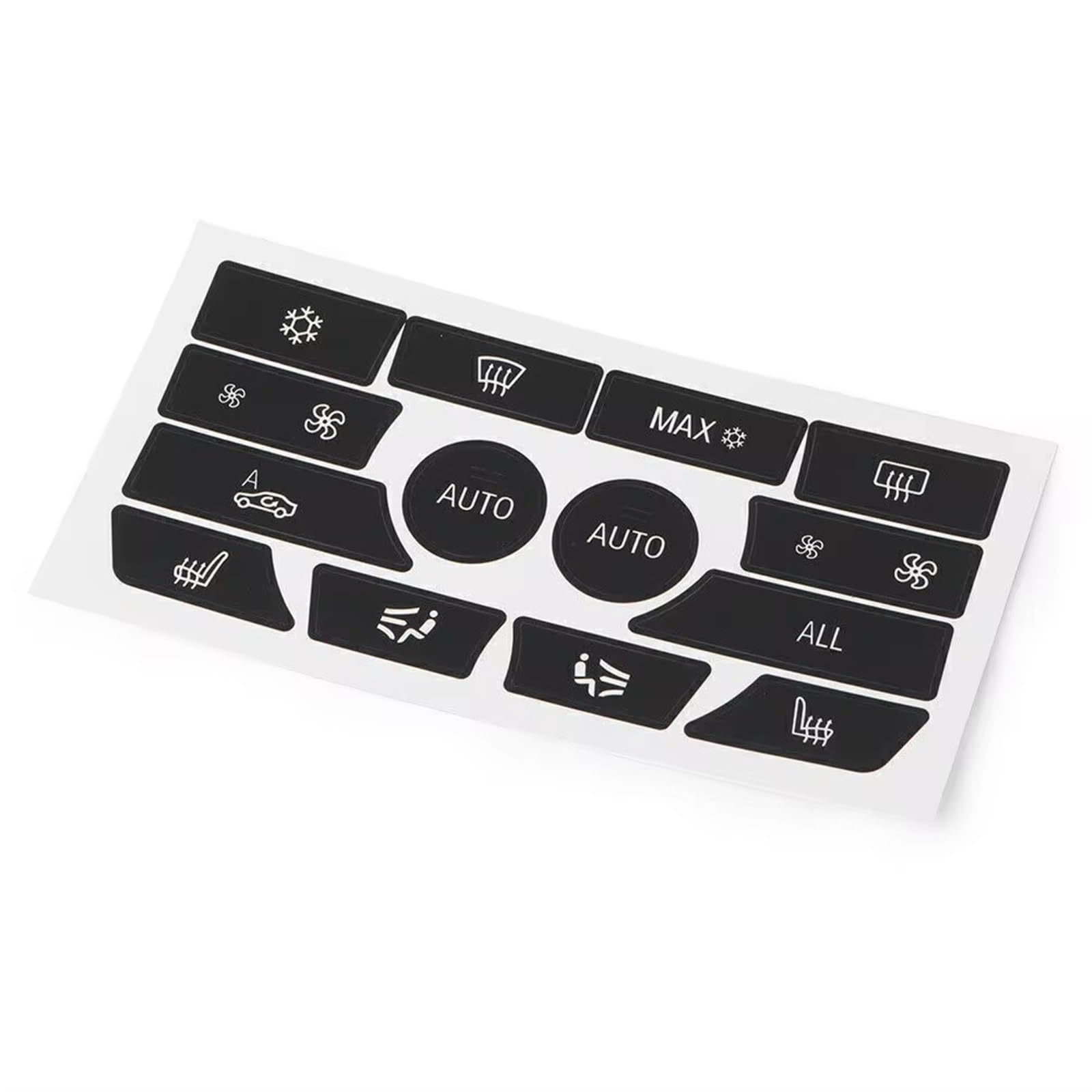 TIOWCGH Auto Innenleisten Aufkleber Kompatibel Mit Für 5 520i 528i 535i 535d 550i 2009-2014 2015 Armaturenbrett-Klimaautomatik-Tastenaufkleber Abziehbilder Reparatursatz Autozubehör TIOWCGH Auto Innenleisten Aufkleber Kompatibel Mit Für 5 520i 528i 535i 535d 550i 2009-2014 2015 Armaturenbrett-Klimaautomatik-Tastenaufkleber Abziehbilder Reparatursatz Autozubehör von TIOWCGH