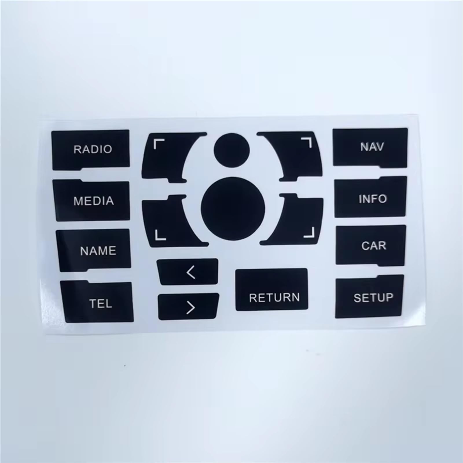 TIOWCGH Auto Innenleisten Aufkleber Kompatibel Mit Für A8 A8L 2005–2010 Für Radio-Navigationsmodul, Schalter, Steuertaste, Abgenutzter Reparaturaufkleber, Aufkleber, Schwarz TIOWCGH Auto Innenleisten Aufkleber Kompatibel Mit Für A8 A8L 2005–2010 Für Radio-Navigationsmodul, Schalter, Steuertaste, Abgenutzter Reparaturaufkleber, Aufkleber, Schwarz von TIOWCGH