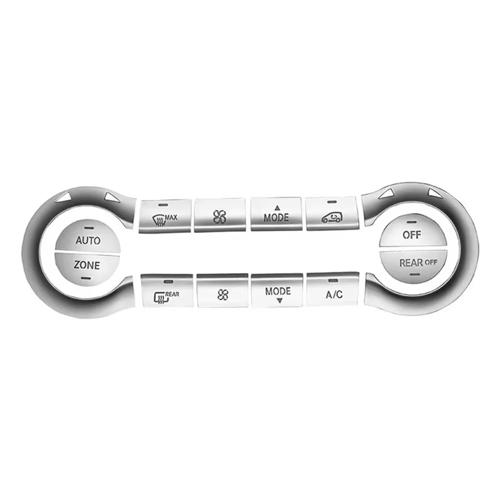 TIOWCGH Auto Innenleisten Aufkleber Kompatibel Mit Mercedes Für C117 X156 Für CLA Für GLA 200 250 2013-2018 Auto Zentralknopf Patch Aufkleber Klimaanlage Knöpfe Verkleidung TIOWCGH Auto Innenleisten Aufkleber Kompatibel Mit Mercedes Für C117 X156 Für CLA Für GLA 200 250 2013-2018 Auto Zentralknopf Patch Aufkleber Klimaanlage Knöpfe Verkleidung von TIOWCGH