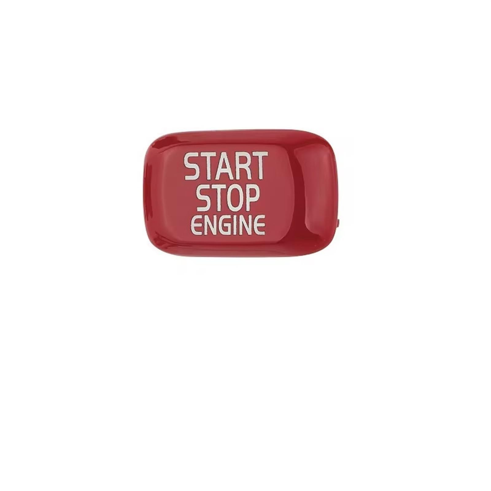 TIOWCGH Auto Innenleisten Aufkleber Kompatibel Mit Volvo Für S60 XC60 2011 2012 2013 2014 2015 2016 2017 Automotor-Start-Stopp-Schalterknopf Ersatzabdeckungsaufkleber(Red) von TIOWCGH