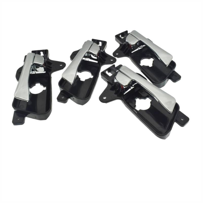 TIOWCGH Auto Innentürgriffe Kompatibel Mit Hyundai Für Elantra Touring 2009 Auto-Innentürgriff Griff Türschalter Auto-Innenausstattung Türgriff 826202L010(Chrome,4PCS) von TIOWCGH