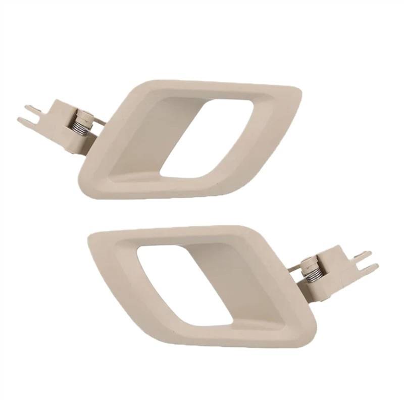 TIOWCGH Auto Innentürgriffe Kompatibel Mit Skoda Für Fabia 2008 2009 2010 2011 2012 2013 2014 Auto-Innentürgriff-Entriegelung Auto-Innentüröffner-Griffe(Beige) von TIOWCGH
