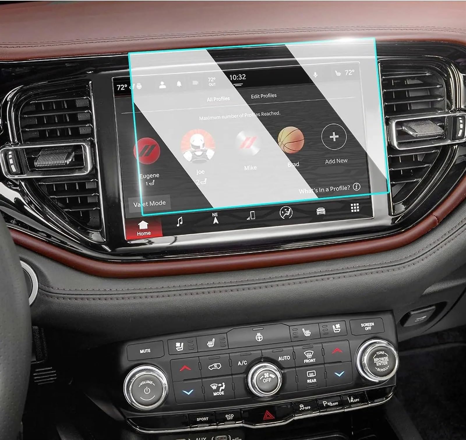 TIOWCGH Auto Navi-Schutzfolie Kompatibel Mit Dodge Für Durango 2021 2022 2023 Auto-GPS-Navigation 10,1 Zoll Displayschutzfolie Aus Gehärtetem Glas TIOWCGH Auto Navi-Schutzfolie Kompatibel Mit Dodge Für Durango 2021 2022 2023 Auto-GPS-Navigation 10,1 Zoll Displayschutzfolie Aus Gehärtetem Glas von TIOWCGH