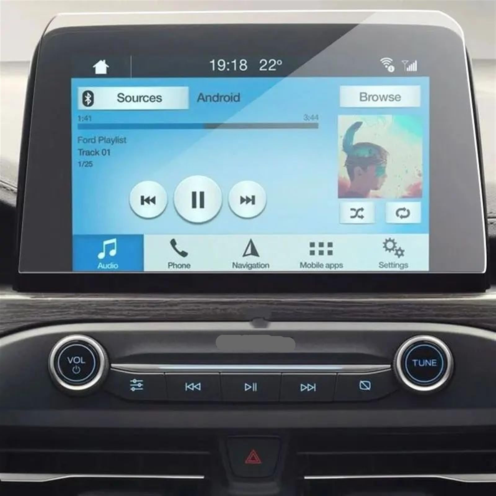 TIOWCGH Auto Navi-Schutzfolie Kompatibel Mit Ford Für Focus 2019 2020 8 Zoll Auto GPS Navigation Displayschutzfolie Aus Gehärtetem Glas TIOWCGH Auto Navi-Schutzfolie Kompatibel Mit Ford Für Focus 2019 2020 8 Zoll Auto GPS Navigation Displayschutzfolie Aus Gehärtetem Glas von TIOWCGH