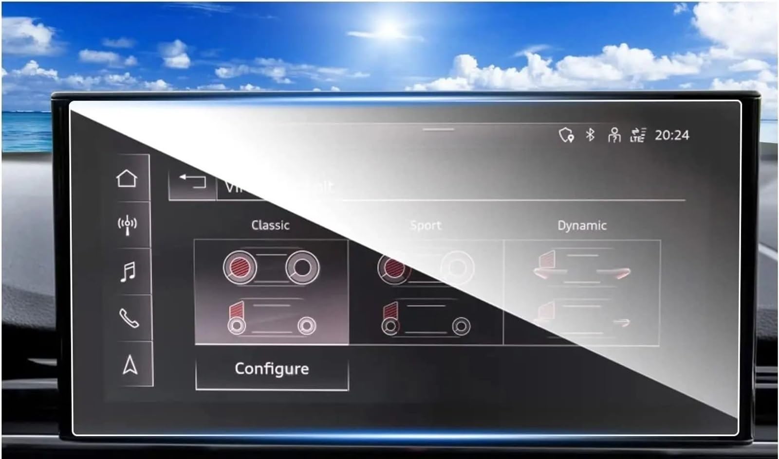TIOWCGH Auto Navi-Schutzfolie Kompatibel Mit Für Q5 2021 2022 2023 10,1 Zoll Auto-GPS-Navigations-LCD-Bildschirm Aus Gehärtetem Glas Displayschutzfolie TIOWCGH Auto Navi-Schutzfolie Kompatibel Mit Für Q5 2021 2022 2023 10,1 Zoll Auto-GPS-Navigations-LCD-Bildschirm Aus Gehärtetem Glas Displayschutzfolie von TIOWCGH