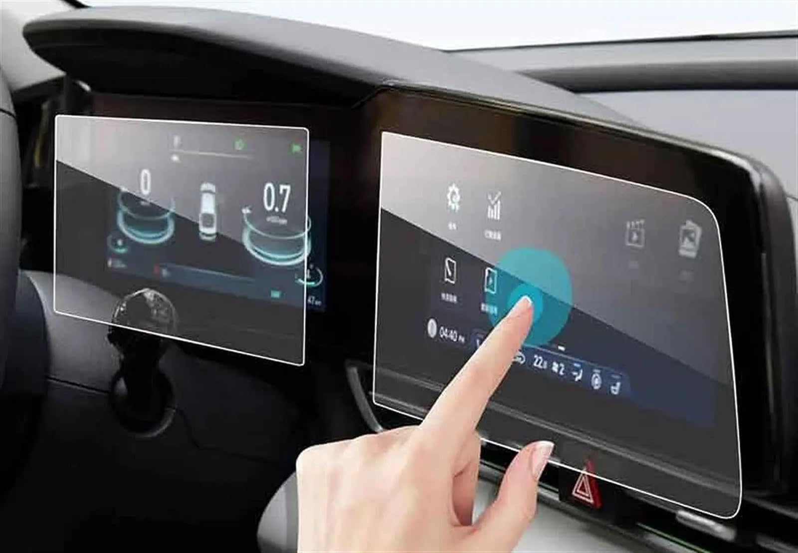 TIOWCGH Auto Navi-Schutzfolie Kompatibel Mit Hyundai Für Elantra 2021 10,25 Zoll Auto-GPS-Navigationssystem Aus Gehärtetem Glas Und Displayschutzfolie Für Das Armaturenbrett TIOWCGH Auto Navi-Schutzfolie Kompatibel Mit Hyundai Für Elantra 2021 10,25 Zoll Auto-GPS-Navigationssystem Aus Gehärtetem Glas Und Displayschutzfolie Für Das Armaturenbrett von TIOWCGH