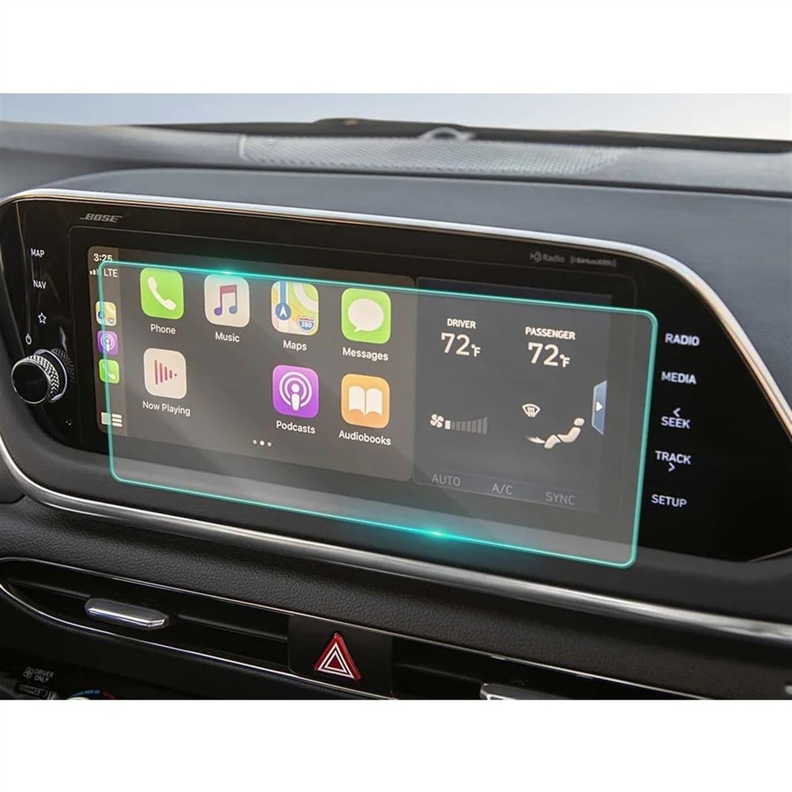 TIOWCGH Auto Navi-Schutzfolie Kompatibel Mit Hyundai Für Sonata DN8 2019 2020 2021 2022 Auto-GPS-Navigation Displayschutzfolie Aus Gehärtetem Glas TIOWCGH Auto Navi-Schutzfolie Kompatibel Mit Hyundai Für Sonata DN8 2019 2020 2021 2022 Auto-GPS-Navigation Displayschutzfolie Aus Gehärtetem Glas von TIOWCGH