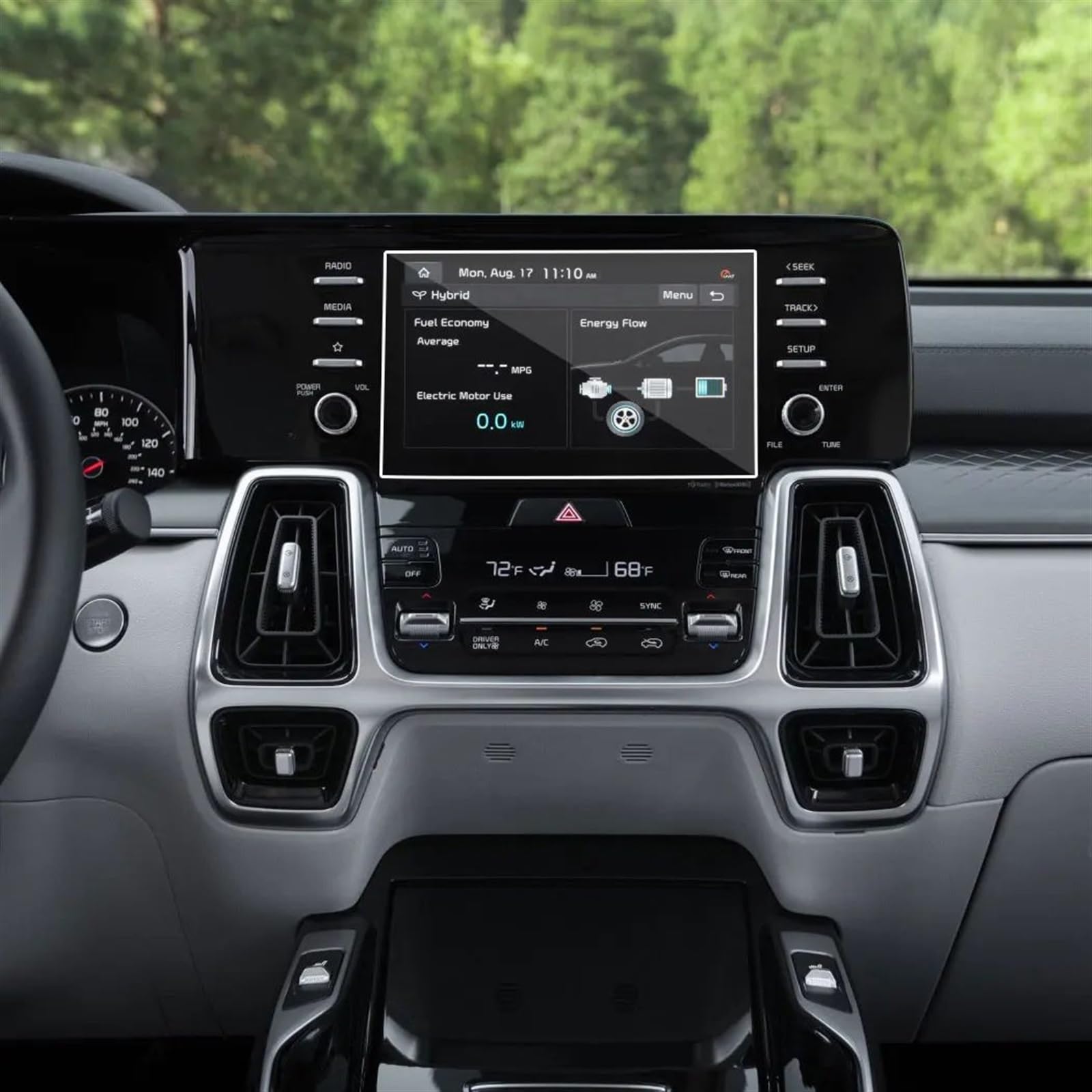 TIOWCGH Auto Navi-Schutzfolie Kompatibel Mit K&ia Für Sorento MQ4 2021 8 Zoll Auto GPS-Navigation LCD-Bildschirm Gehärtetes Glas Displayschutzfolie TIOWCGH Auto Navi-Schutzfolie Kompatibel Mit K&ia Für Sorento MQ4 2021 8 Zoll Auto GPS-Navigation LCD-Bildschirm Gehärtetes Glas Displayschutzfolie von TIOWCGH