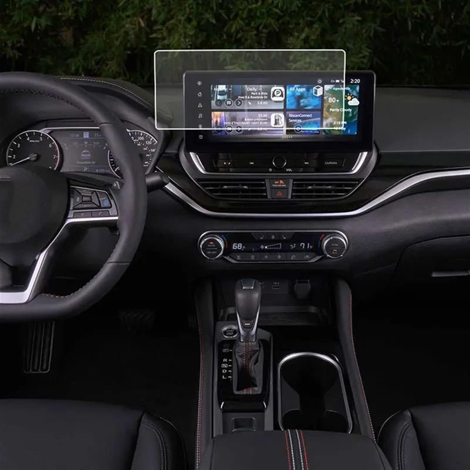 TIOWCGH Auto Navi-Schutzfolie Kompatibel Mit Nissan Für Altima 2023 2024 12,3 Zoll Auto-GPS-Navigation Displayschutzfolie Aus Gehärtetem Glas Innenzubehör TIOWCGH Auto Navi-Schutzfolie Kompatibel Mit Nissan Für Altima 2023 2024 12,3 Zoll Auto-GPS-Navigation Displayschutzfolie Aus Gehärtetem Glas Innenzubehör von TIOWCGH