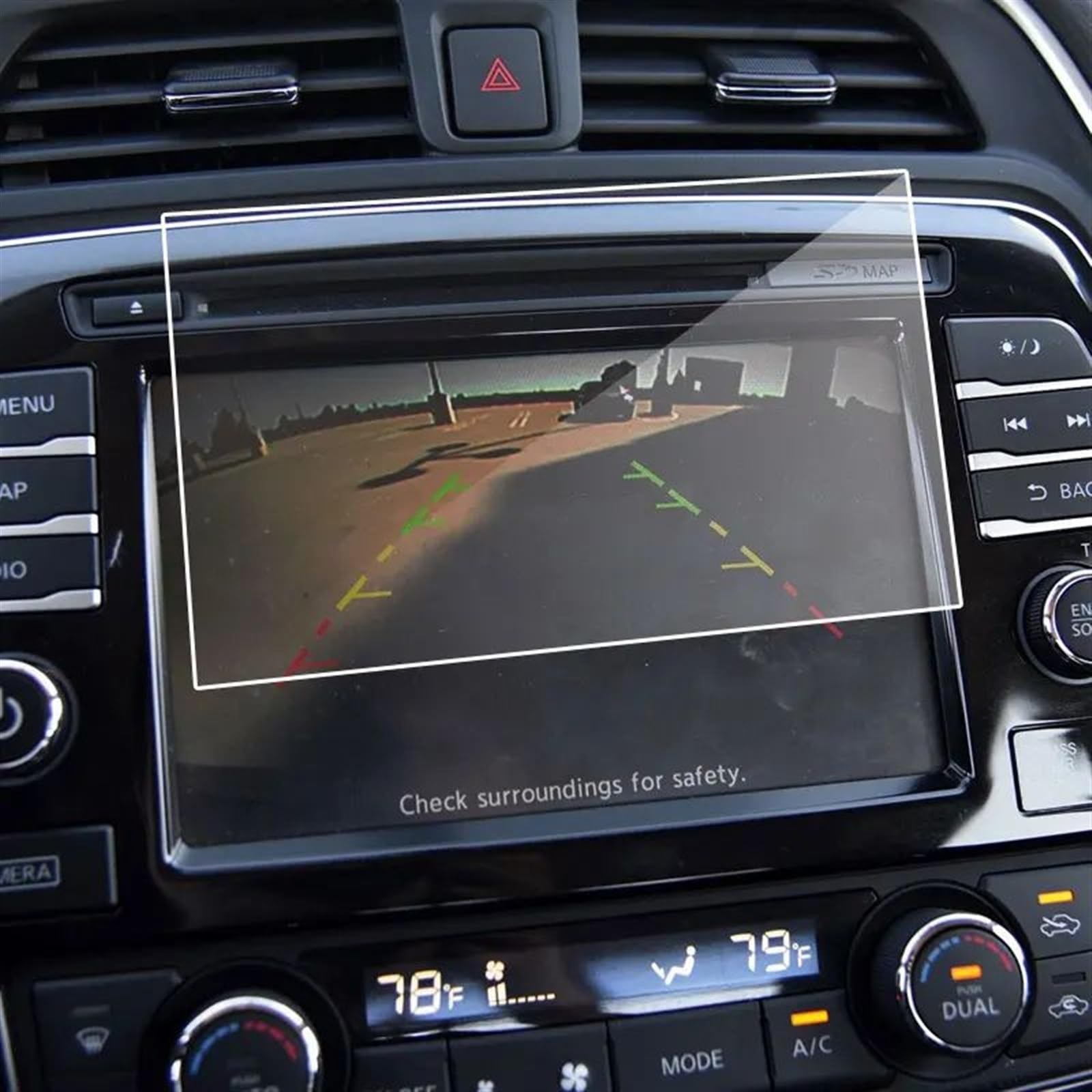 TIOWCGH Auto Navi-Schutzfolie Kompatibel Mit Nissan Für Maxima 2016 2017 2018 2019 8-Zoll-LCD-Bildschirm Mit GPS-Navigation Fürs Auto, Displayschutzfolie Aus Gehärtetem Glas TIOWCGH Auto Navi-Schutzfolie Kompatibel Mit Nissan Für Maxima 2016 2017 2018 2019 8-Zoll-LCD-Bildschirm Mit GPS-Navigation Fürs Auto, Displayschutzfolie Aus Gehärtetem Glas von TIOWCGH