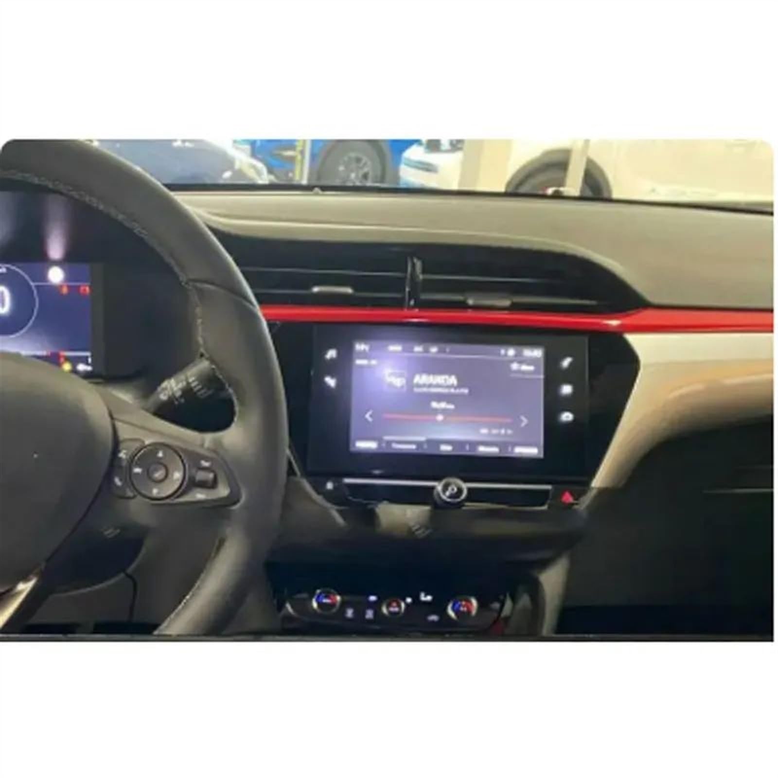 TIOWCGH Auto Navi-Schutzfolie Kompatibel Mit Opel Für Corsa GS Line Für Corsa F 2020 2021 7 Zoll Auto-GPS-Navigations-LCD-Bildschirm Displayschutzfolie Aus Gehärtetem Glas TIOWCGH Auto Navi-Schutzfolie Kompatibel Mit Opel Für Corsa GS Line Für Corsa F 2020 2021 7 Zoll Auto-GPS-Navigations-LCD-Bildschirm Displayschutzfolie Aus Gehärtetem Glas von TIOWCGH