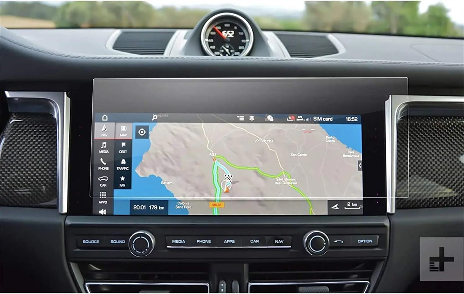 TIOWCGH Auto Navi-Schutzfolie Kompatibel Mit Porsche Für Macna 2019 2020 2021 2022 10,9 Zoll Auto-GPS-Navigations-LCD-Bildschirm Aus Gehärtetem Glas Displayschutzfolie TIOWCGH Auto Navi-Schutzfolie Kompatibel Mit Porsche Für Macna 2019 2020 2021 2022 10,9 Zoll Auto-GPS-Navigations-LCD-Bildschirm Aus Gehärtetem Glas Displayschutzfolie von TIOWCGH