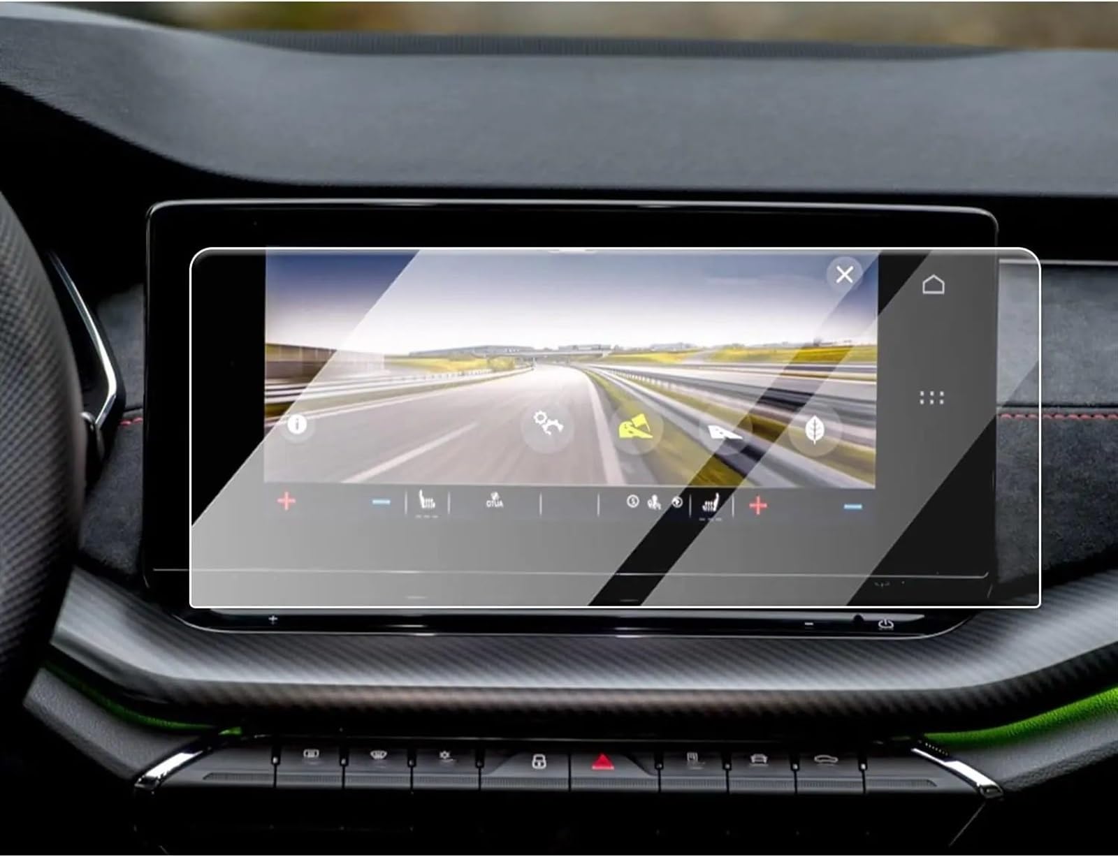 TIOWCGH Auto Navi-Schutzfolie Kompatibel Mit Skoda Für Octavia 4 IV MK4 2020 2021 2022 2023 Auto-GPS-Navigation LCD-Bildschirm Displayschutzfolie Aus Gehärtetem Glas TIOWCGH Auto Navi-Schutzfolie Kompatibel Mit Skoda Für Octavia 4 IV MK4 2020 2021 2022 2023 Auto-GPS-Navigation LCD-Bildschirm Displayschutzfolie Aus Gehärtetem Glas von TIOWCGH